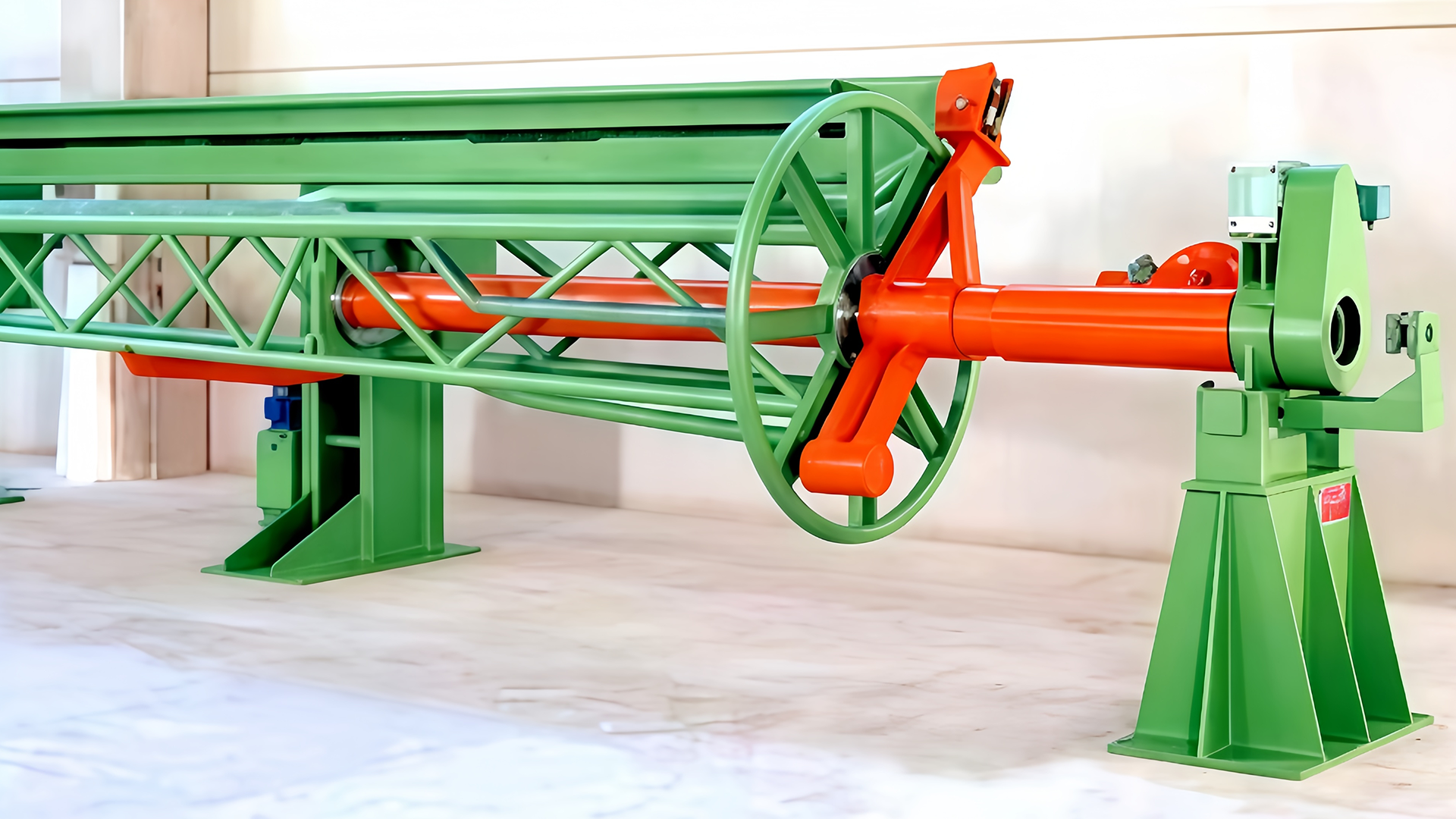 Hogyan képes a Wire Pay-off Machine nagy orsókat vagy tekercseket fogadni, miközben minimálisra csökkenti a beállítási időt és a munkaigényt?